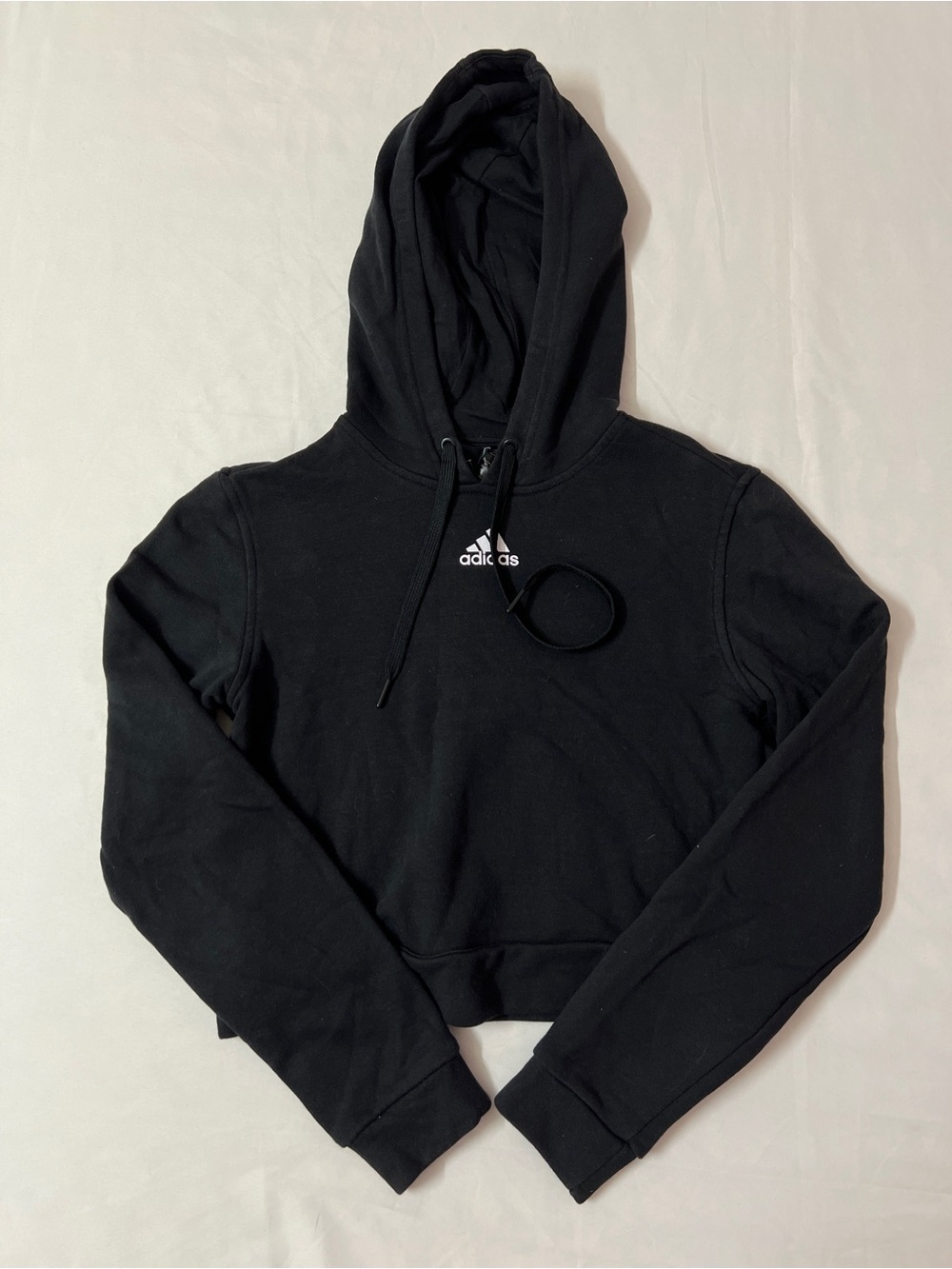 Adidas Crop Cropped Hoodie Jacket